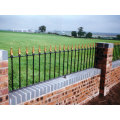 Residential Decorative Wrought iron Metal Fence with decorative factors